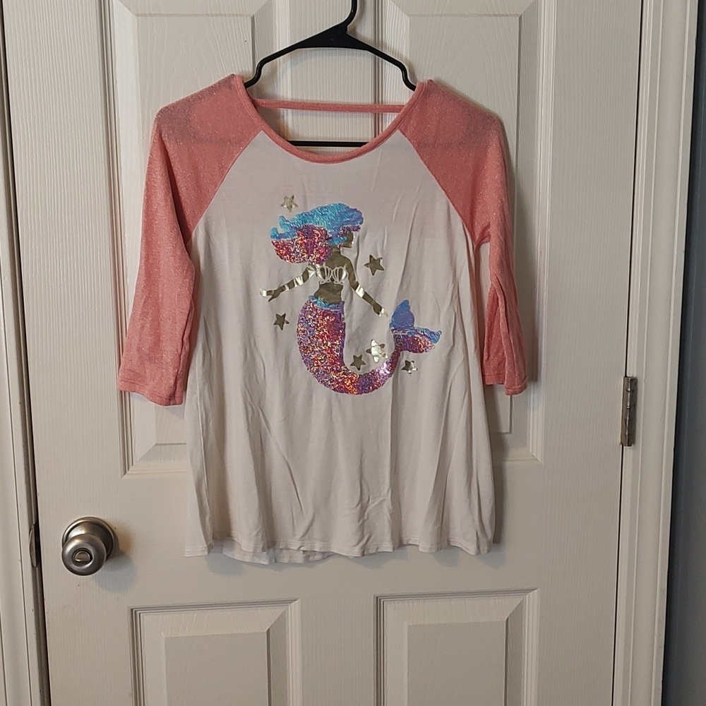Justice Girls Mermaid Shirt